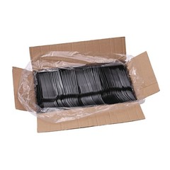 Boardwalk FORKHWBLA Heavyweight Polystyrene Fork Cutlery – Black (1000/Ct) New