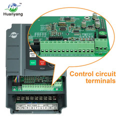 Huanyang VFD 220V 5HP 4KW Inverter CNC single phase to 3 phase for Motor