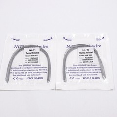Dental Ortho Thermal Activated Niti Arch Wire Rectangular Ovoid/Square/Natural