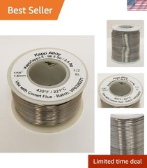 Solid Core 3.5% Silver Solder 1/16″ Diameter – High Strength, Safe for Plumbing