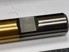 Interstate 723-6732, 1/2″x 1/2″x 1″x 3″, 4-Flute Cobalt, Rougher, TiN Coated