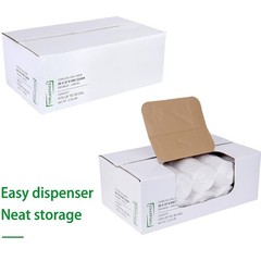 TYPLASTICS 20-30 Gallon Clear Trash Bags 30″ x 50 Count (Pack of 10),
