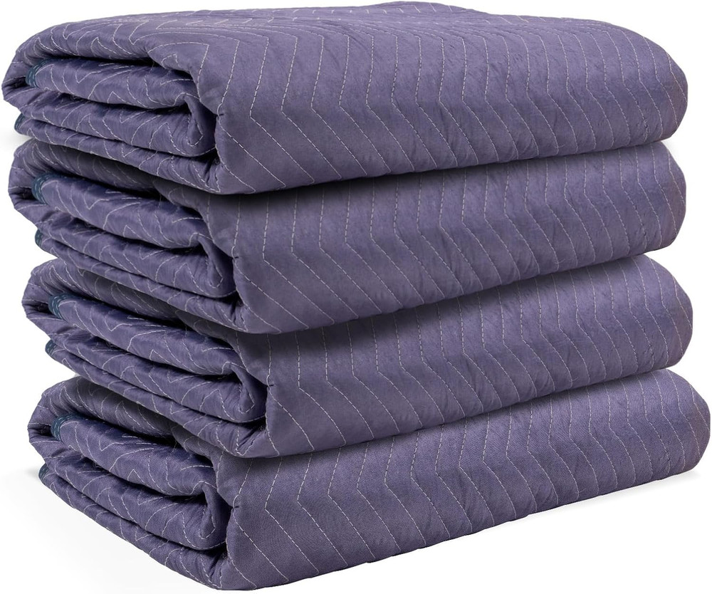 Moving Blankets 80″X72″ MBMEGA85 Mega Mover, (85 Lb/Doz Weight), Professional Qu
