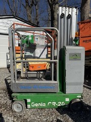 REFURBISHED GENIE GR20 VERTICAL MAST LIFT – MULTIPLE TO CHOOSE FROM!