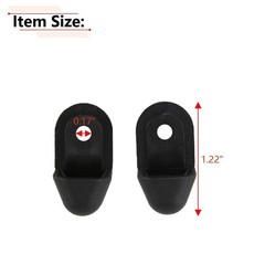2PCS Convertible Roof Top Latch Cap Clip Compatible with Miata MX-5 MX5 1990 to