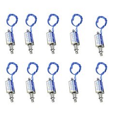 5/10PCS JF-0530B DC12V 300mA 5N/10mm Pull-Push-Type DC Solenoid Electromagnet US