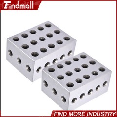 Ultra Precision 1 Matched Pair 2-3-4 Blocks 23 Holes .0002″ Precision New