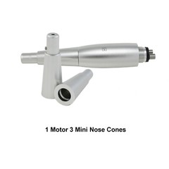 Dental Hygiene Prophy Handpiece 4:1 Low Speed Air Motor 4 Hole Nose Cone 3000rpm