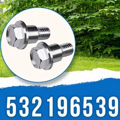 2x 532196539 Shoulder Bolts For Husqvarna 2042LS 2348LS LGT2654 LTH18538 TC38