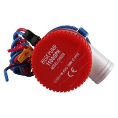 1100GPH 12V Electric Bilge Pump For Boat Marine Submersible Sump Water Transfer