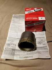 MILWAUKEE 3 in X 2 in 49-57-3000 Steel Hawg 3″ Dia 2″ Deep 3/4″ Threaded Shank