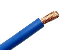 75 FT BLUE 6 Gauge AWG Welding Lead Battery Cable Copper Wire MADE IN USA