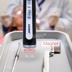 AZDENT Dental Wireless LED Curing Light 1 Second Cure 105° Right Angle 100V-240V