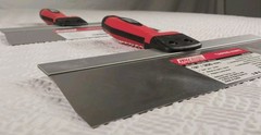 Wal-board Blue Steel Drywall Taping Knife Blade 10″ & 12″ 2 Pack NEW