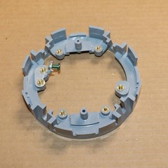 One Hubbell PFBA1A Scrubshild Adapter Ring for PFB1 Floor Box Ring Only As Seen