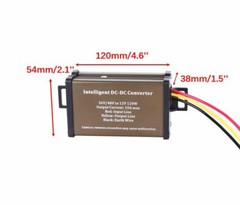 DC 48V to 12V Step Down Power Converter for Golf Cart with 48V Drive System