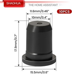 30PCS 1/2″ NPT Cable Gland, IP68 Waterproof Adjustable Strain Relief Cord Connec