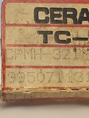 CERATIP (7) CPMH-321 GRADE: TC-50 CERMET INSERTS LOT1304