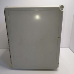 Hoffman A-1086CHSCFG Fiberglass Enclosure NEMA 4X 3R 12 13 10x8x6″ Open Box