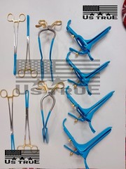 LLETZ Coated (Blue) Gynecology Set Kit Electro Surgical OBGYN