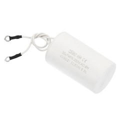 CBB60 35uF Running Capacitor AC250V 2 Wires 50/60Hz Cylinder 1.52×2.73inch