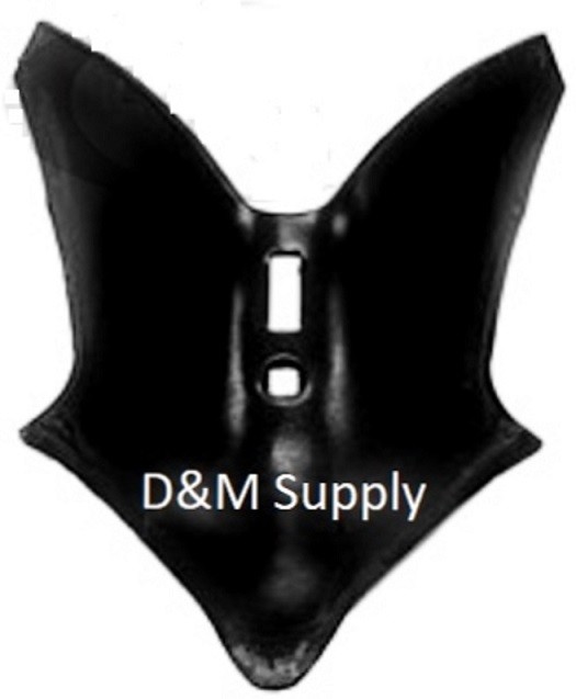 To fit Furrower Potato Plow Middlebuster Plow Point 12″ x 15″ 1 hole mount