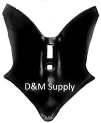 To fit Furrower Potato Plow Middlebuster Plow Point 12″ x 15″ 1 hole mount
