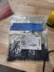 Essentra Components 0.313″ TPE Black Panel Grommets RPC1824‑ND Bag of 223 pcs Di