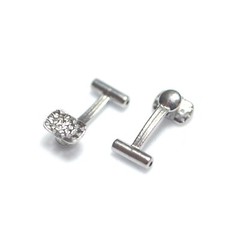 J&J Ortho Orthodontic ABRAM Eruptor Button Tube (10/pk) Esmail Equivalent