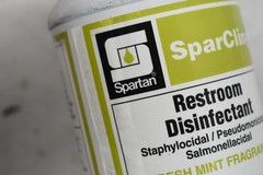 Spartan SparCling Restroom Disinfectant Fresh Mint 32oz Quart Bottles Case 10