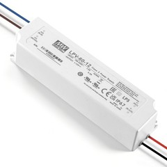 MEAN WELL 60W LPV-60-12 Sealed Panel Mount LPV Series AC-DC 12-volt 5-Amp Power