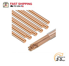 40 Sticks Brazing Rods AWS Bcup-5 15% Silver Solder Phos Copper Brazing Alloys