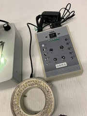 OMAX Zoom Stereo 10x 20x Microscope with Extra LED Ring Light