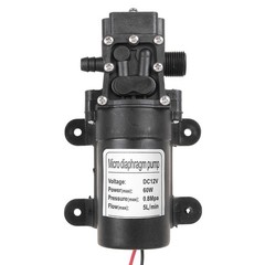 Motor Oil Fuel Fluid Extractor Electric Siphon Transfer Change Pump 60W 5L/min