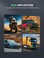 Automotive Test Light with 3-48V LED Digital Display, Automotive Circuit Tester