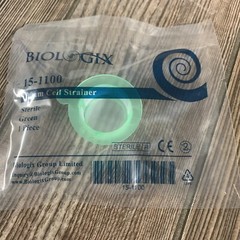 Biologix 100um Cell Strainer 15-1100 Sterile Green One Piece Box Of 82 Strainers