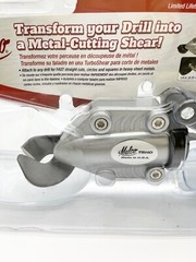Malco TSHD Turboshear Heavy Duty 18 Gauge Steel Metal Cutting Attachment Shear