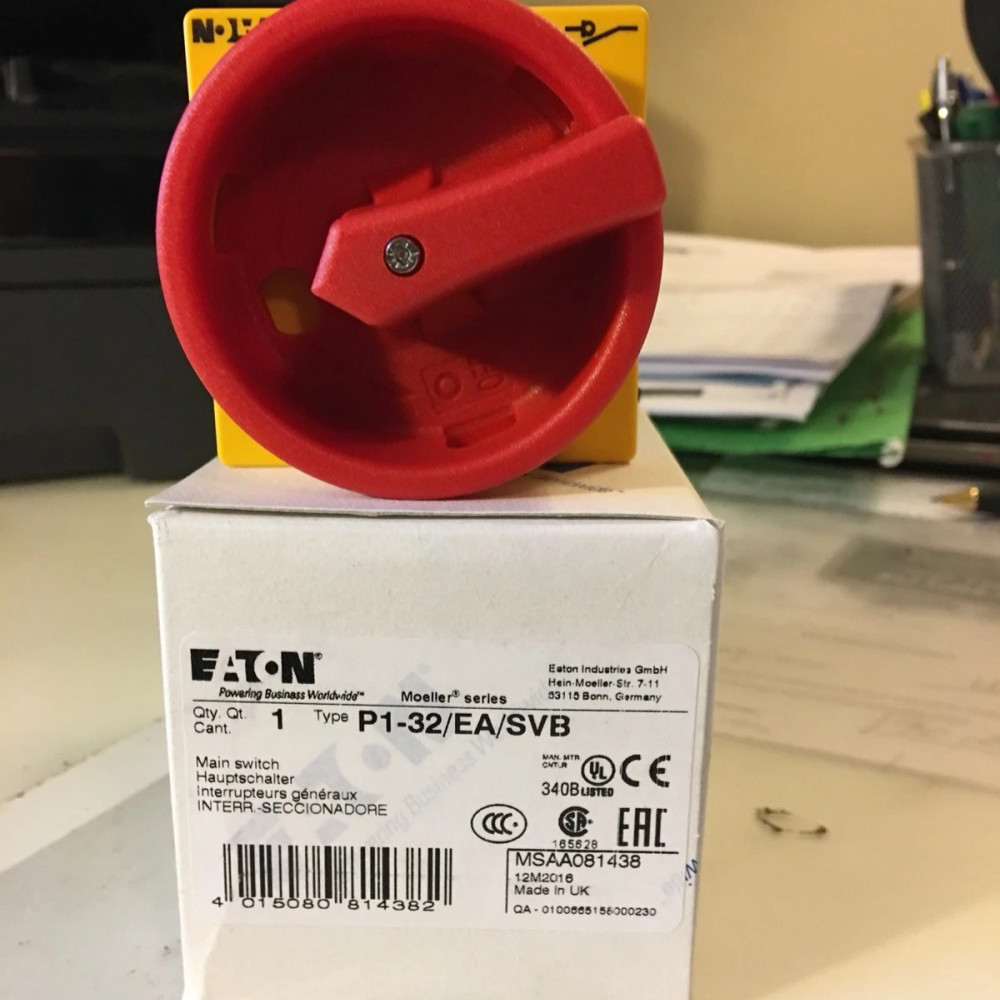 1PC New EATON P1-32/EA/SVB Main Switch Fast Shipping