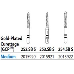 Medium Diamond Bur Short Shank 253.SB Gingival Curettage Pack of 5