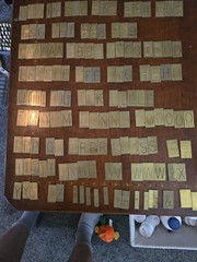 Metal Foundry Type Block Set Letters Numbers Punctuation in Case/Tray