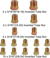 Muhize Upgraded Brake Line Tubing Kit – 25 Ft. of 3/16 Copper Coated Flexible Tu