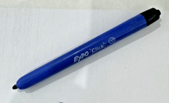 EXPO Click Dry Erase Marker Fine Tip -BLUE, One Marker – # 1767504