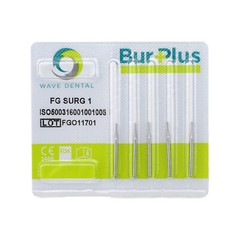 WAVE Dental Carbide Surgical Long Burs FG SURG Bur Oral Surgery FGOS Length 25mm