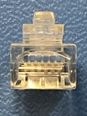 8588-1306 MODULAR CONNECTOR (10 PER LOT)