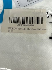 60pcs KF94 Protective Face Mask Adult Multicolor Non-Medical