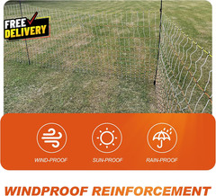 Poultry Electric Netting Fence 47.3H (Can Be Raised to 59.1”H X 65.6’L for….