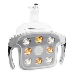 12W Dental Oral Lamp 8 LED Bulbs Surgical Operation Light Sensor Switch 22/26mm