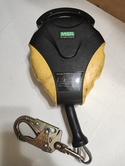 MSA 10119507 Workman 30′ Ft Self Retracting Lanyard Lifelines Steel Cable