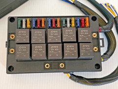 15 Slots Fuse Relay Box 12V Automotive, 10 Way Fuse Relay Block Pre-Wired,(READ)