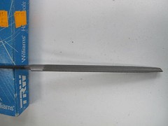 TRW 8″ J.H Williams 2nd cut half round BASTARD MILL FILE – New SPAIN